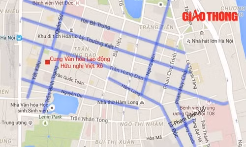 13 tuyen pho phan luong phuc vu Dai hoi Dang o Ha Noi