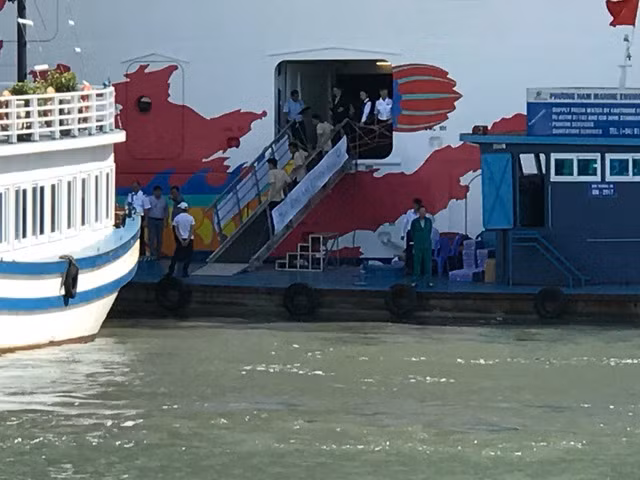 Dự kiến từ nay đến tháng 3/2017, tàu sẽ có khoảng 10 chuyến đến Việt Nam, cập các cảng ở Bà Rịa – Vũng Tàu, Đà Nẵng, Nha Trang và Hạ Long.