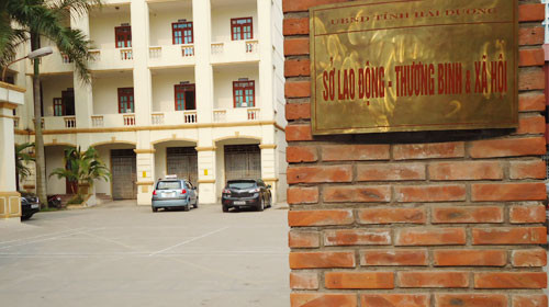 Sở Lao động - Thương binh và Xã hội tỉnh Hải Dương.