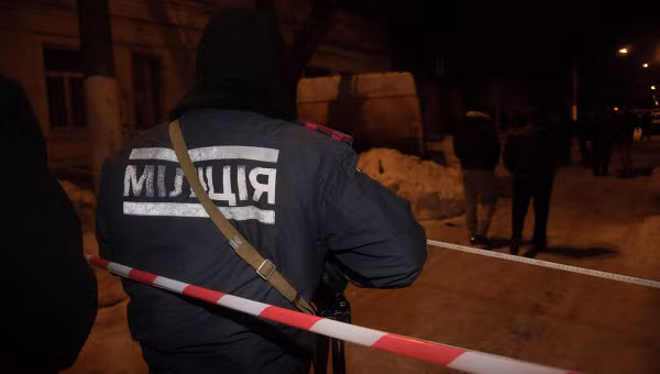 No tru so nhom Right Sector o Odessa, Ukraine