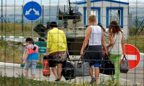 Gan 60.000 nguoi Donbass va Crimea xin ti nan o Dnipropetrovsk