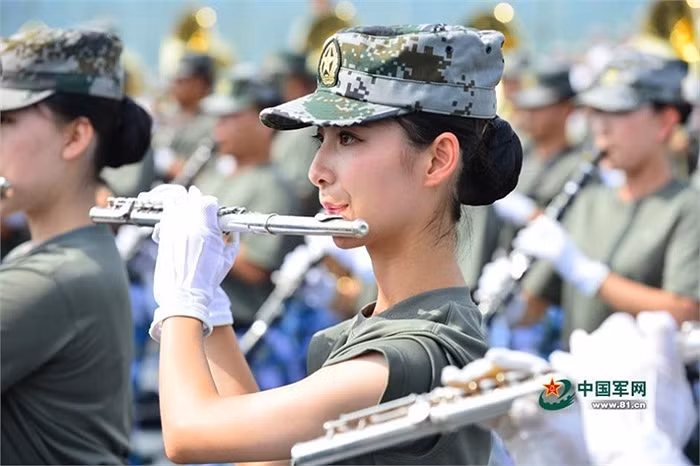 Đội quân nhạc Trung Quốc từng tham dự các lễ duyệt binh từ năm 1949 đến nay.