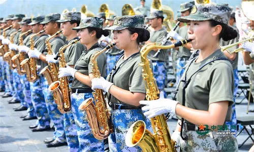 Đây là lần thứ 15 đội quân nhạc tham gia duyệt binh.