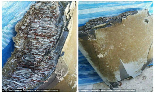 Phat hien manh vo kim loai nghi cua MH370 o Maldives?