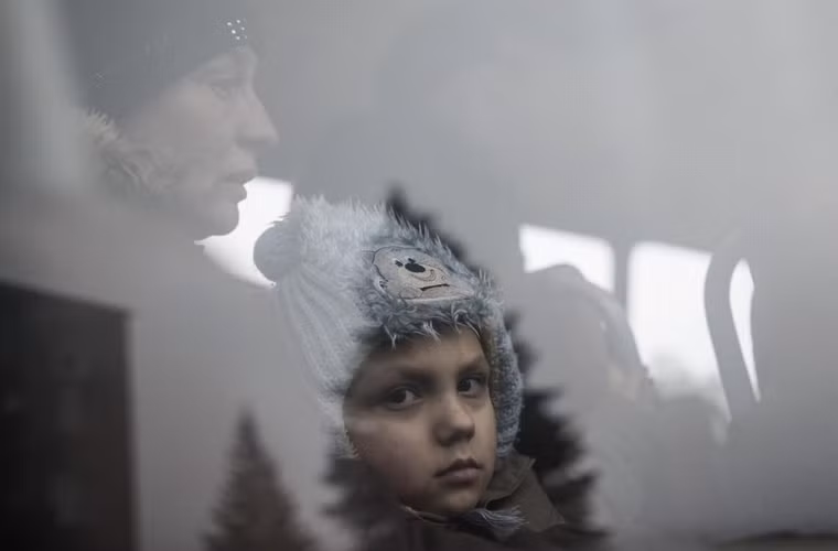 Cuoc song cuc kho cua dan mien dong Ukraine