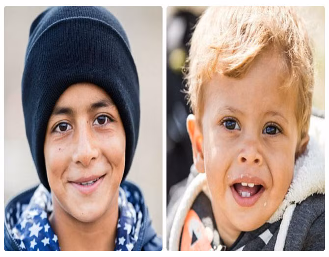 Thủ tướng Anh David Cameron đã thông báo kế hoạch tăng ngân sách hỗ trợ lên hơn một tỷ bảng Anh giữa cuộc khủng hoảng nhập cư. Ảnh: Những em nhỏ nhập cư đến từ Syria và Afghanistan.