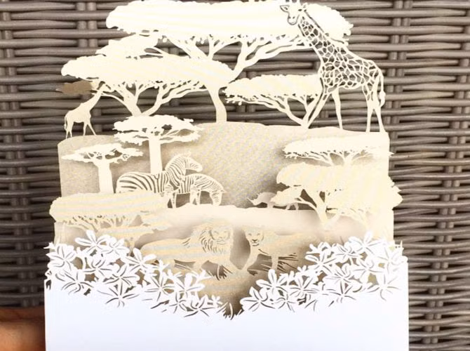 Thiệp mời đám cưới đặc biệt của cặp đôi.