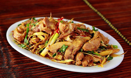 Mach ban cach lam mon ga xao sa ot ngon dung dieu