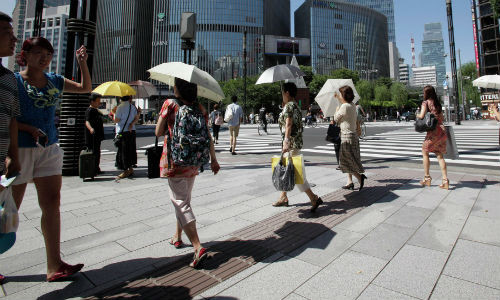 Nang nong o Nhat Ban, hang chuc ngan nguoi nhap vien