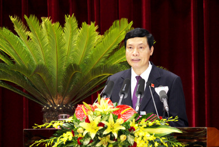 Ong Nguyen Duc Long tai dac cu Chu tich UBND tinh Quang Ninh-Hinh-2