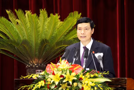 Ong Nguyen Duc Long tai dac cu Chu tich UBND tinh Quang Ninh-Hinh-2