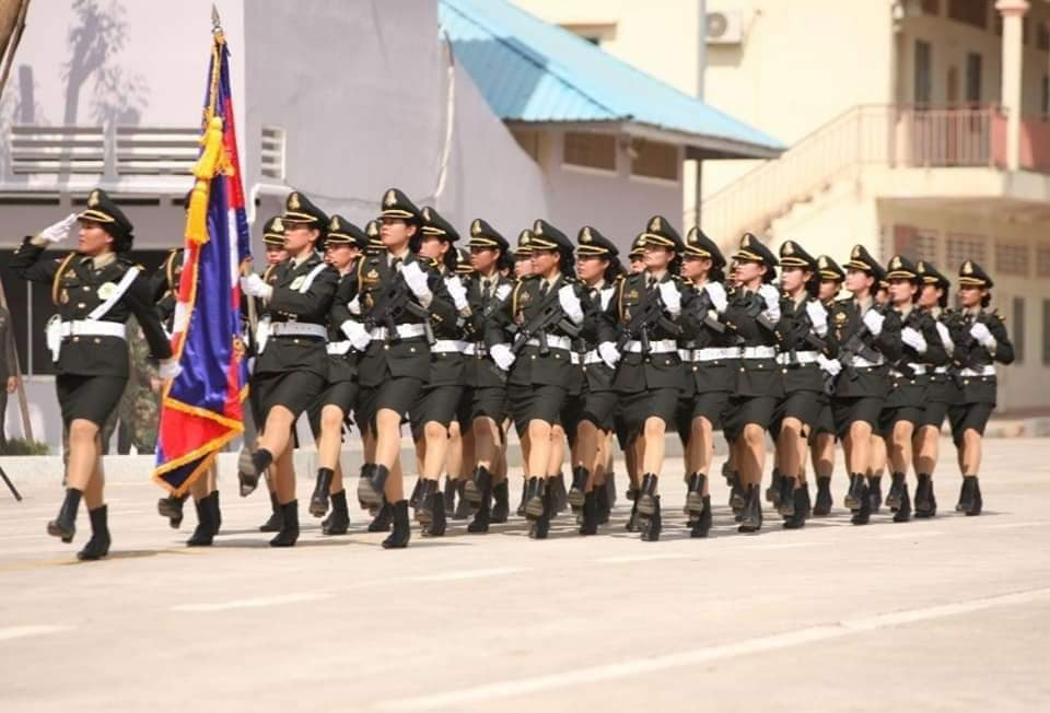 Lữ đoàn cũng biên chế khối nữ quân nhân. Nguồn ảnh: bmpd