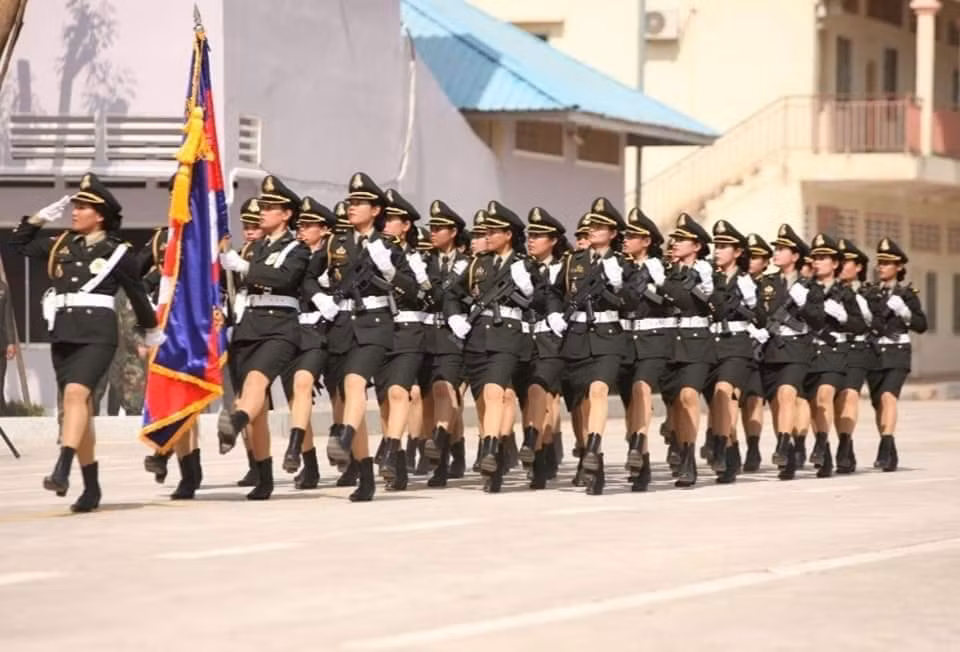 Lữ đoàn cũng biên chế khối nữ quân nhân. Nguồn ảnh: bmpd