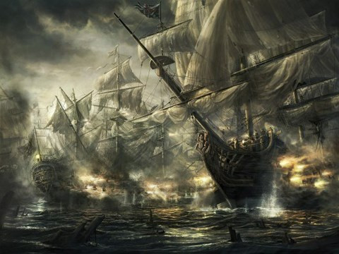 Một số giả thuyết cho rằng, những vụ biến mất bí ẩn ở vùng biển này có liên quan đến hoạt động của cướp biển, những kẻ trộm hay tổ chức buôn lậu ma túy. Trong nhiều trường hợp, cướp biển đã cướp bóc hàng hóa, tài sản giá trị sau đó đánh đắm tàu thuyền, giết hại con tin để không xảy ra những rắc rối về sau.