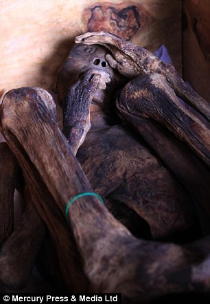 Edgar Alan Zeta-Yep (người Philippines), 31 tuổi, đã leo lên núi Timbac để tận mắt chiêm ngưỡng những "xác ướp cháy xém". Trong số những xác ướp nhìn thấy, Edgar ấn tượng với thi thể của một người nằm trong tư thế hai tay che mặt (trong ảnh) như đang cố gắng tránh sức nóng của những ngọn đuốc.