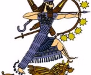 Vũ khí quyền năng trên của thần Ninurta không những có khả năng nói chuyện mà còn có tri giác, đưa ra những lời khuyên về những kẻ thù mạnh cũng như thu thập thông tin ở bất cứ nơi nào.