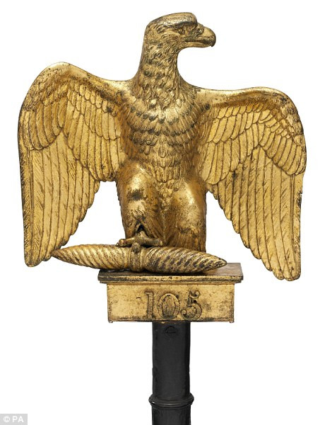 Hiện vật của người Pháp từng được sử dụng trong trận Waterloo lừng lẫy lịch sử.