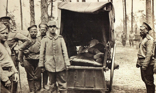 Lực lượng binh sĩ Nga trên chiến trường.