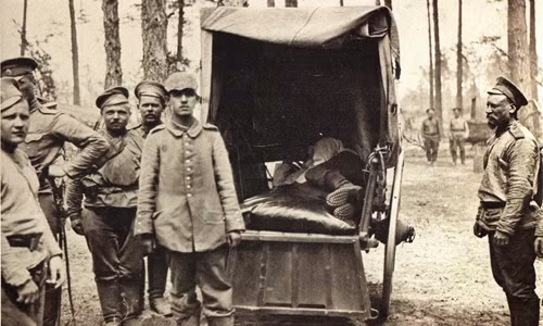 Lực lượng binh sĩ Nga trên chiến trường.