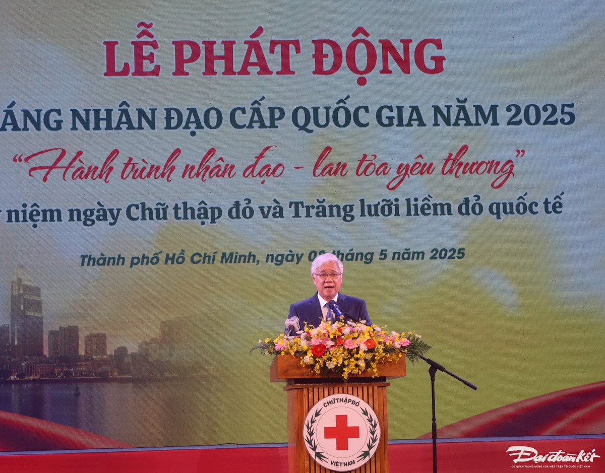 Chu tich Do Van Chien du Le phat dong Thang Nhan dao cap quoc gia nam 2025-Hinh-2