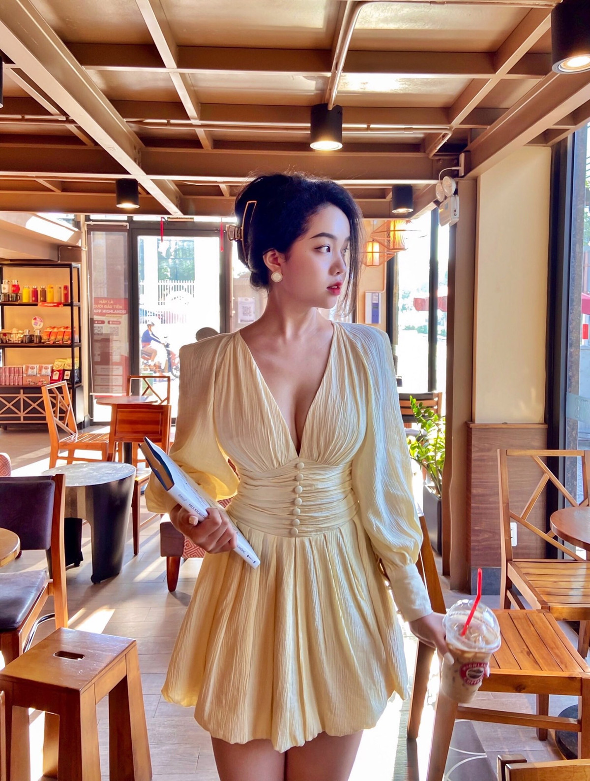 Để có được vóc dáng chuẩn mực diện đồ ôm sát gợi cảm, Phan Ngọc Thiện Mỹ cực kỳ chú trọng đến việc làm đẹp và giữ dáng.