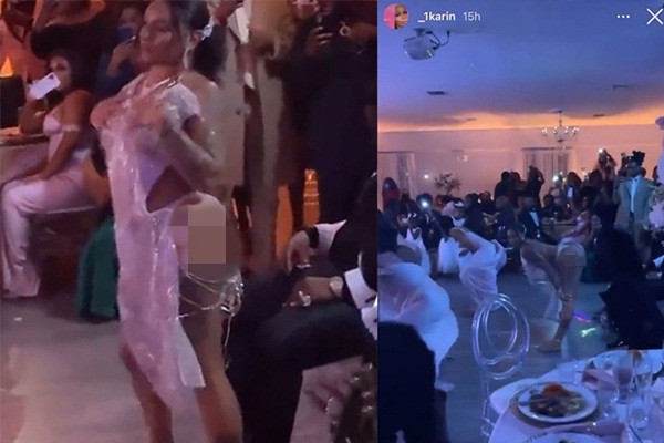 An mac ho hang nhay nhot, co dau bi “nem da” tham te