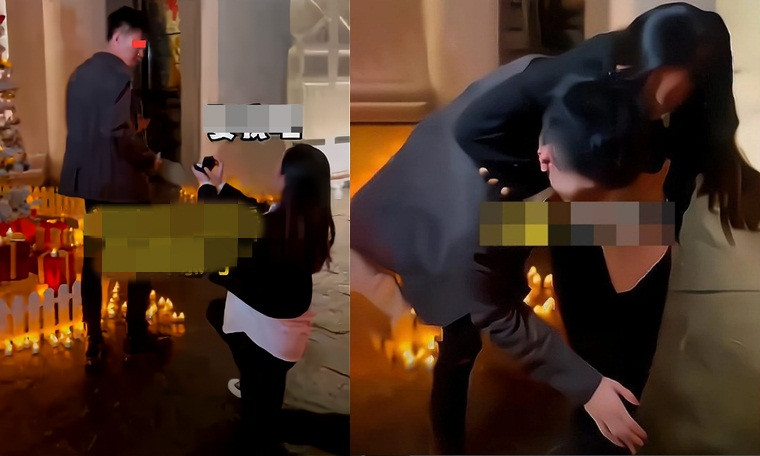 Ban gai lau nam cau hon, chang trai dap lai phu phang