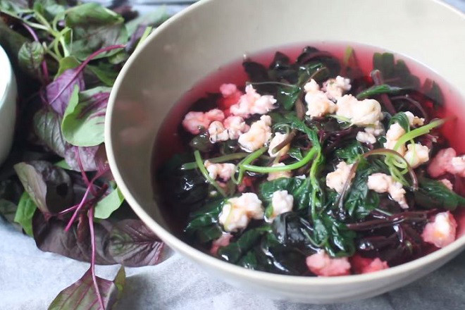 Rau dền: Ở Việt Nam, rau dền vừa nhiều vừa rẻ bán đầy chợ nhưng người Nhật đặc biệt yêu thích loại rau này. (Ảnh minh họa: IT) 