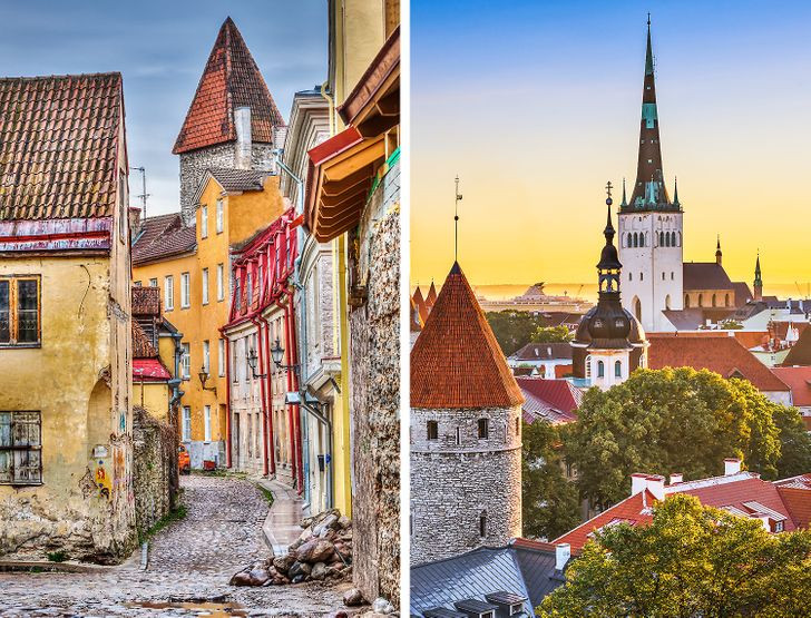 8. Tallinn, Estonia: Thủ đô Bắc Âu này thu hút du khách bởi vẻ đẹp và sự quyến rũ thuần khiết của nó. Từ lịch sử đến văn hóa và ẩm thực, Tallinn có mọi thứ đang chờ bạn khám phá.