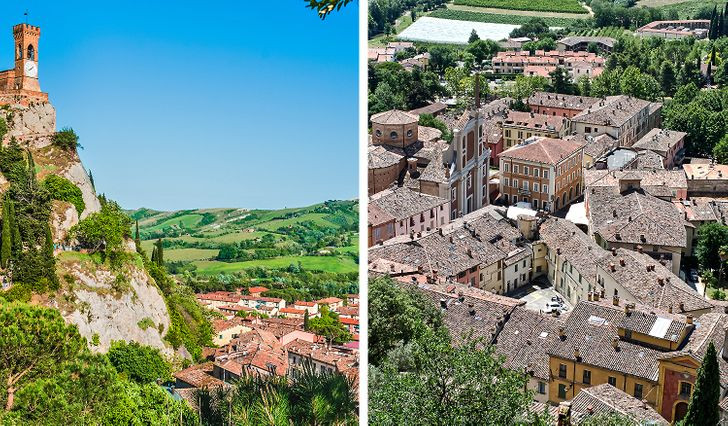 14. Brisighella, Italia: Thật dễ hiểu khi nơi này được coi là một trong những ngôi làng đẹp nhất ở Italia, nằm trên sườn đồi, giữa Ravenna và Florence. Ngôi làng này được bao quanh bởi những vườn nho với phong cảnh tuyệt đẹp. Ảnh: BS.
