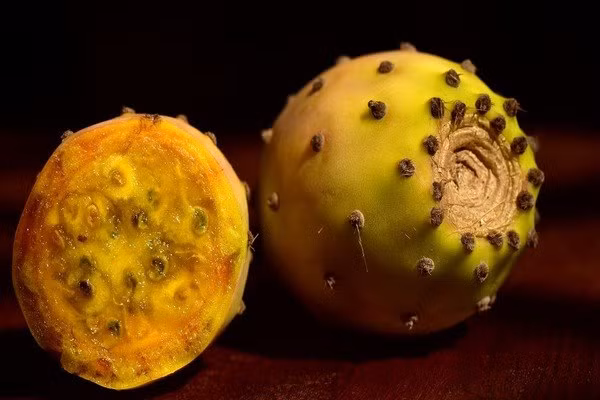 6. Quả lê gai Lê gai thực chất là một nhánh của họ xương rồng. Mặc dù loại thực phẩm này khá xa lạ với mọi người nhưng tác dụng của nó với gan lại rất lớn. Nhiều người cho rằng việc ăn lê gai sẽ giúp họ thấy khô miệng và uống không ngon miệng nếu sử dụng rượu bia sau đó.