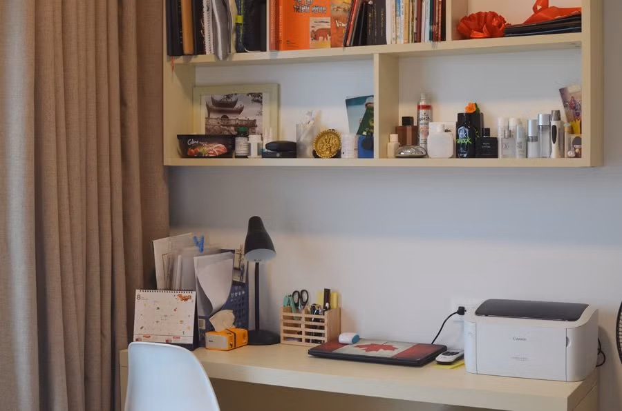 Không thuê thiết kế, tự mình lên ý tưởng và bày biện, căn hộ của MC Đại Dương khiến ai đến cũng cảm nhận được sự ấm cúng.