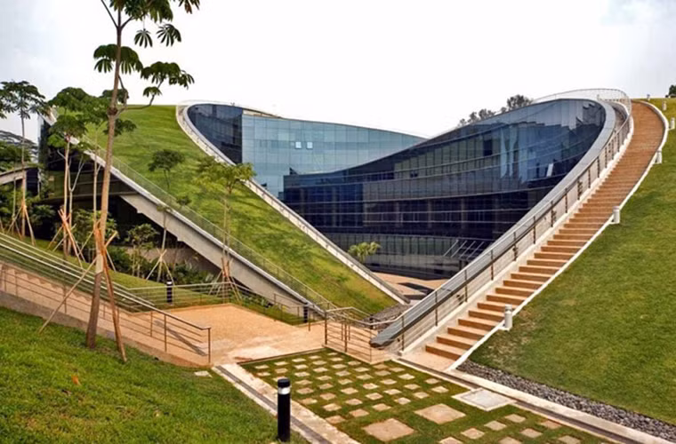 Vat lieu xay dung “xanh” gop phan hien thuc hoa cong trinh “xanh”