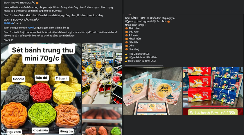 Bánh truyền thống hút khách, bánh “vỉa hè” ế ẩm dịp Tết Trung thu - Hình 3 Banh truyen thong hut khach, banh “via he” e am dip Tet Trung thu-Hinh-3