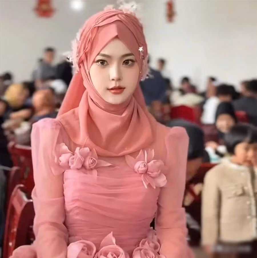 Từng cử chỉ, từng ánh nhìn của Ma Xiaoqing đều toát lên sự thanh thoát, tựa như một nàng công chúa bước ra từ bộ phim cổ tích.