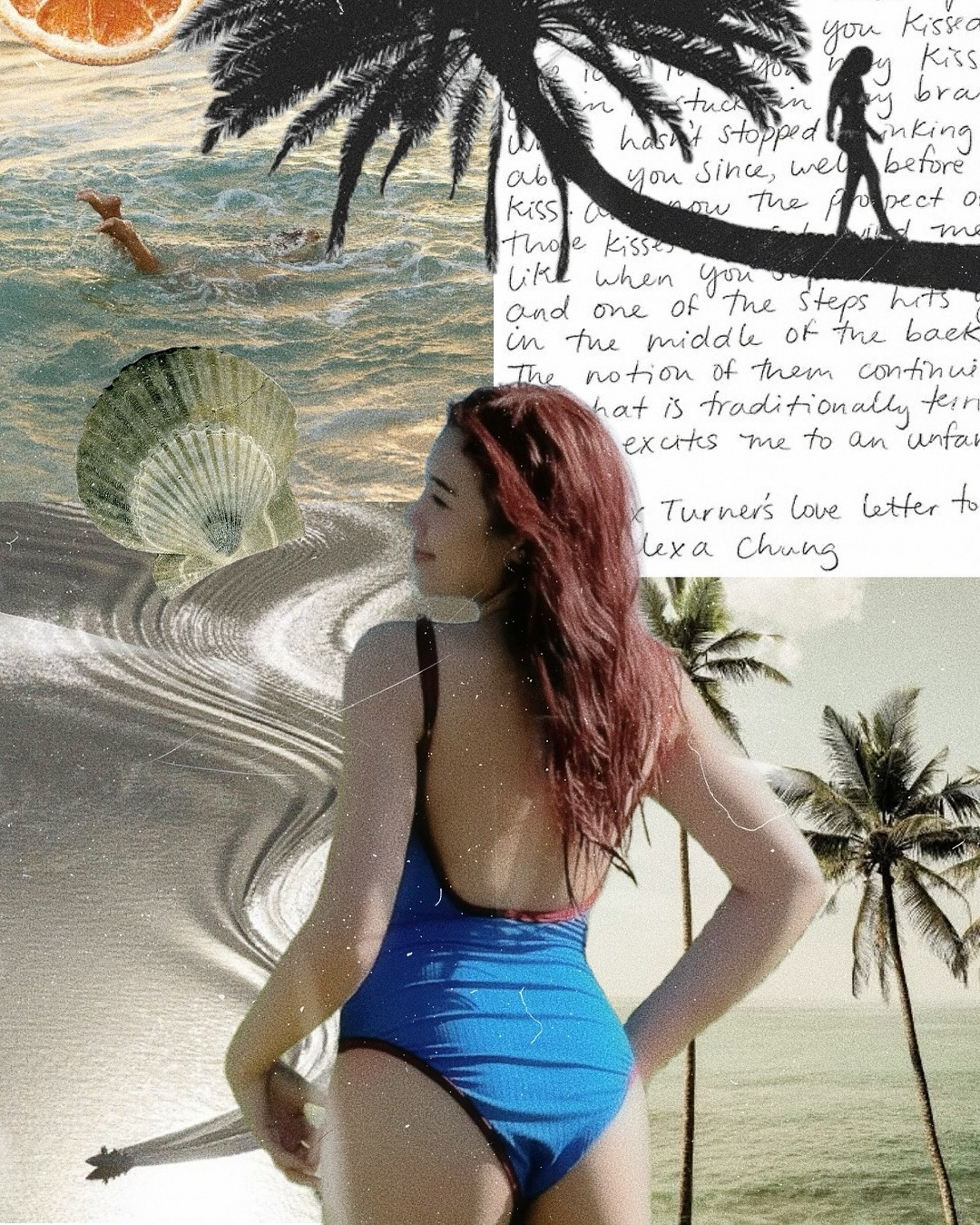 Phương Thảo tự tin khoe vóc dáng cân đối với vòng eo gọn gàng, vòng một đầy đặn và bờ lưng nuột nà trong những bộ đồ bơi tôn dáng.