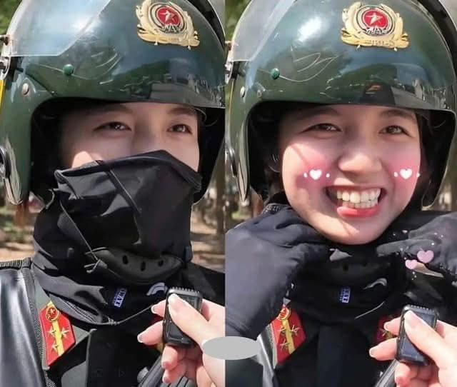 Được biết, nửa kia của cô cũng đang học tập và rèn luyện trong môi trường quân ngũ. Anh chàng đang là học viên phi công quân sự tại Trường Sĩ quan Không quân.