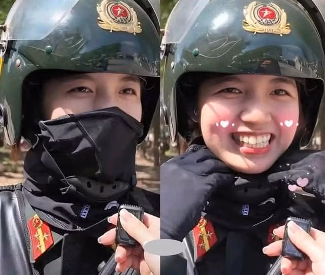 Được biết, nửa kia của cô cũng đang học tập và rèn luyện trong môi trường quân ngũ. Anh chàng đang là học viên phi công quân sự tại Trường Sĩ quan Không quân.