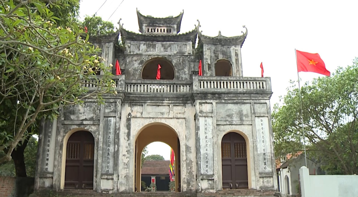 Van Mieu Xich Dang – Bieu tuong hieu hoc cua nguoi Hung Yen