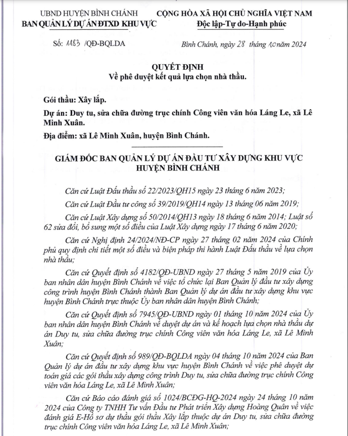 TP HCM: Diem danh nhung goi thau cua Giao thong Sai Gon tai Binh Chanh-Hinh-4