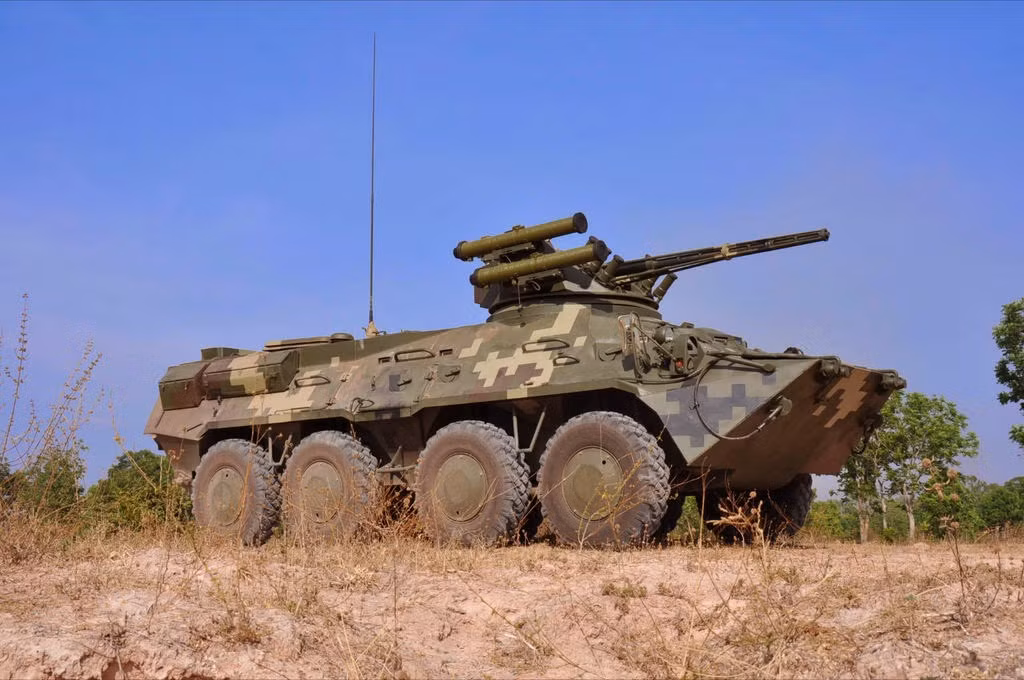 Thai Lan sap san xuat xe boc thep BTR-3E1 Ukraine