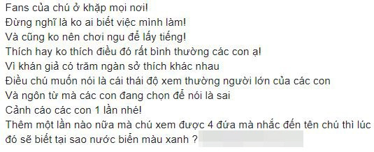 Dam Vinh Hung buc xuc khi mac do tien ty bi mia mai 