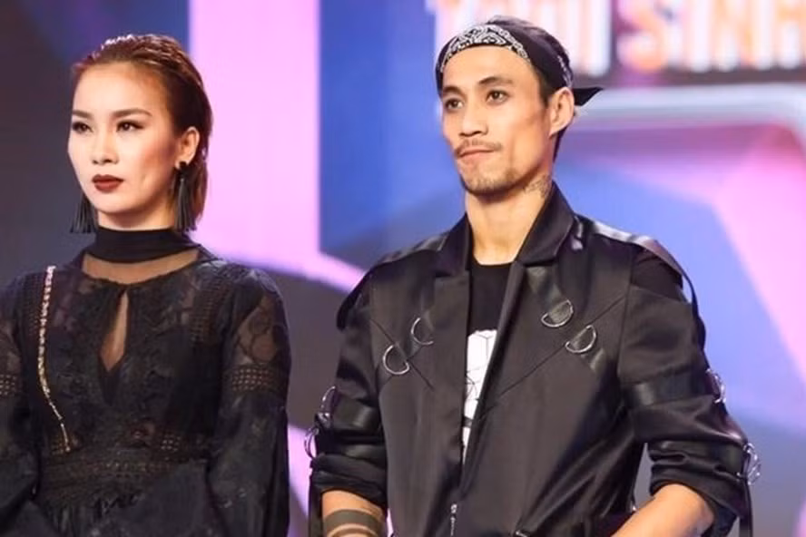 Phạm Lịch và Phạm Anh Khoa trong chương trình Trời sinh một cặp.