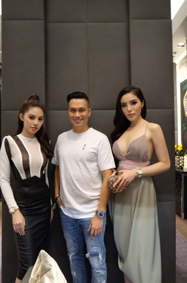 Jolie Nguyễn, diễn viên Việt Anh cùng dự sự kiện với Kỳ Duyên.