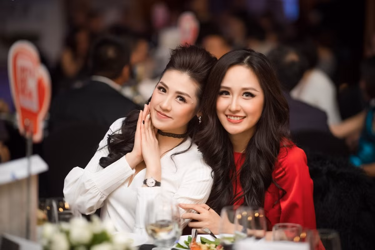 Khá thân thiết nên đám cưới của Á hậu không thể thiếu người đẹp nổi tiếng Vbiz khác như Mai Phương Thuý.