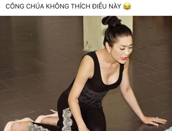 “Công chúa không thích điều này…”.