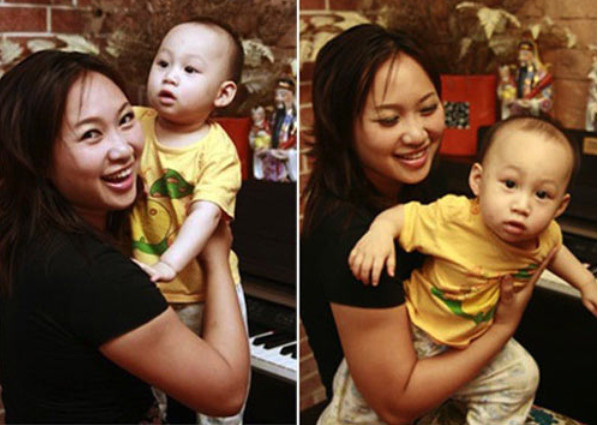 Khánh Linh ly hôn khi đã có một con trai với chồng cũ.