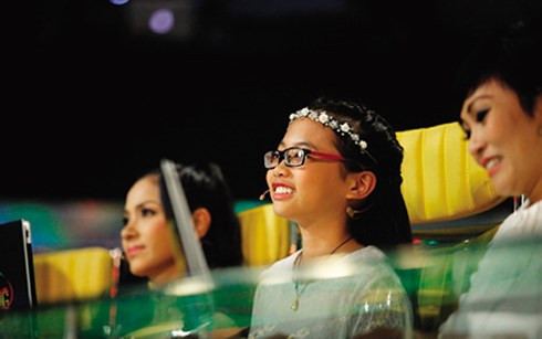 Phương Mỹ Chi làm giám khảo khách mời chương trình Cùng nhau tỏa sáng. Ảnh: Khánh Vy