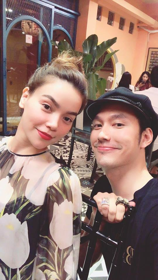 Hồ Ngọc Hà và Lý Quí Khánh. Ảnh: FBNV