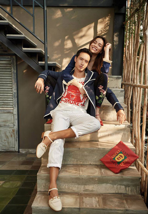 Có thể nói, "Nữ hoàng giải trí" luôn trông rất hạnh phúc khi ở bên Kim Lý.